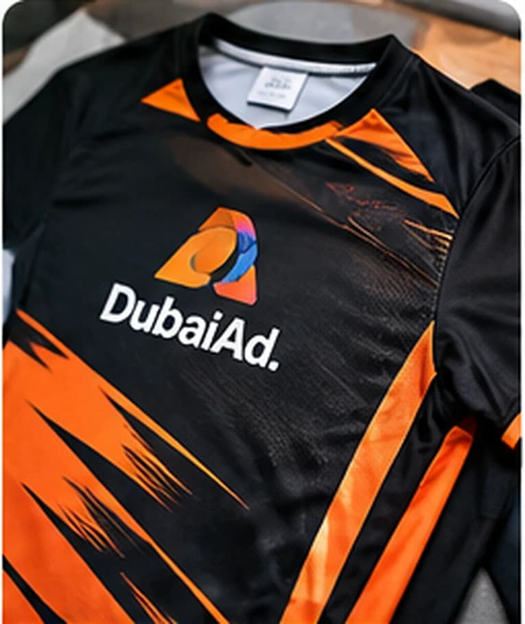 Sportswear Branding by DubaiAd.