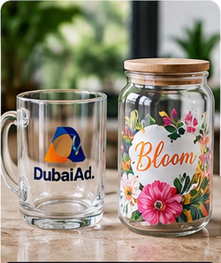 Glass Branding by DubaiAd.