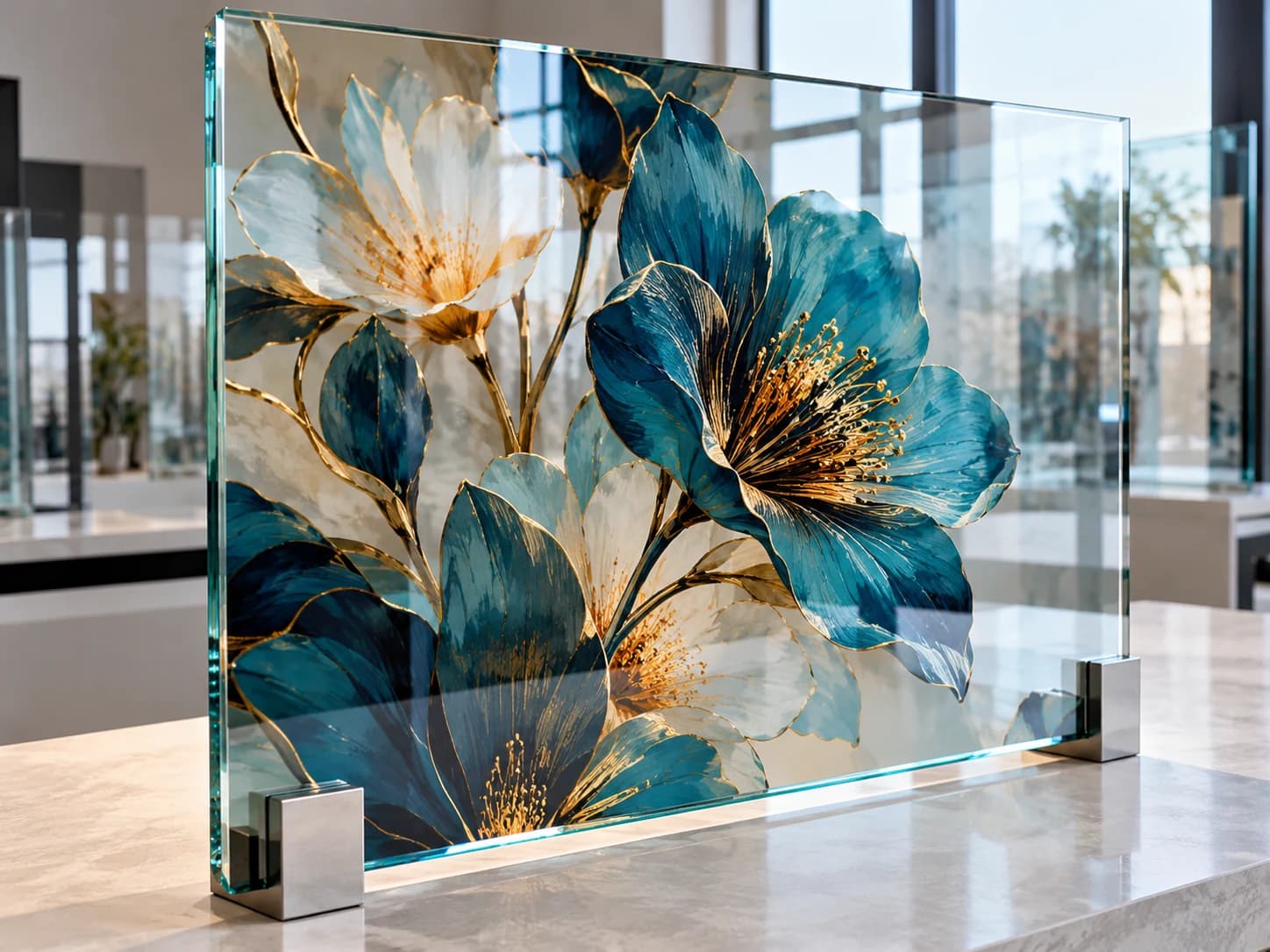 Glass UV Printing by DubaiAd.