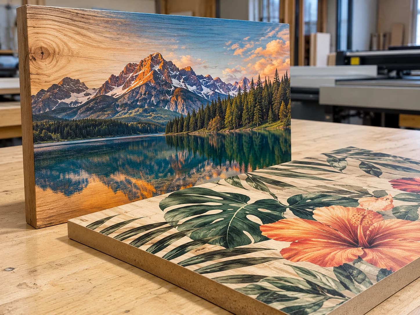 Wood & MDF UV Printing by DubaiAd.