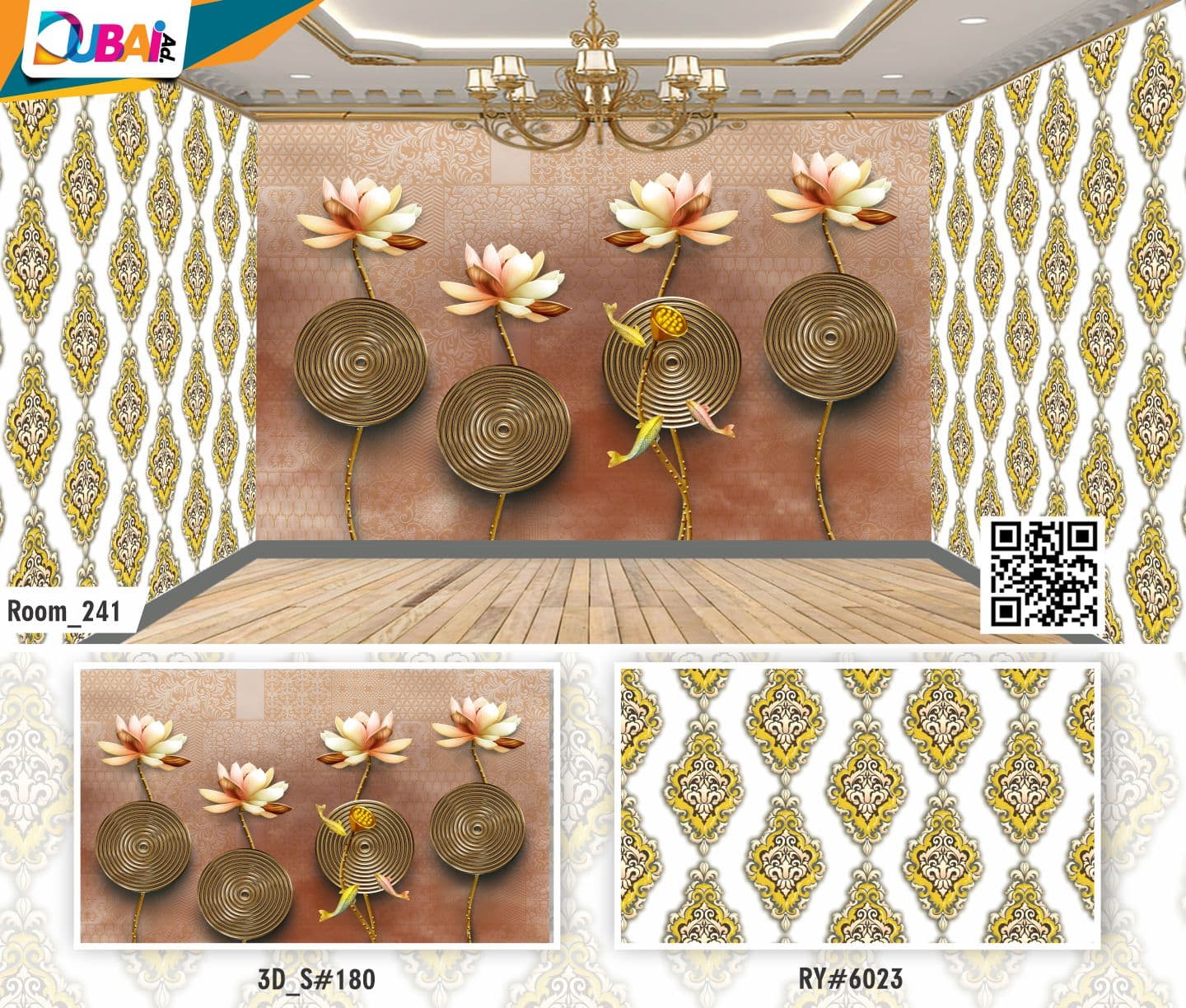3D Special wallpaper design WP-3D-002 by DubaiAd.
