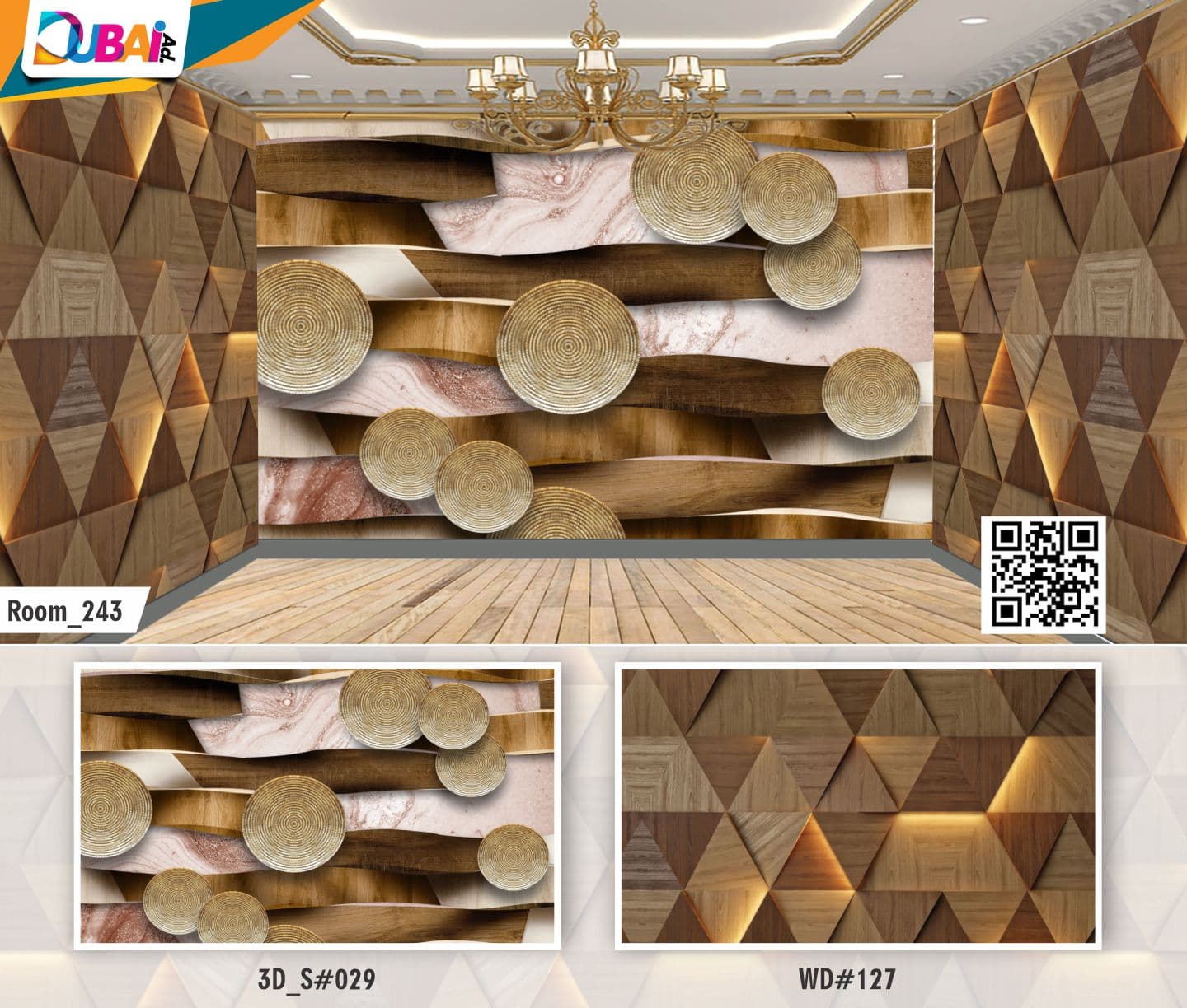 3D Special wallpaper design WP-3D-003 by DubaiAd.