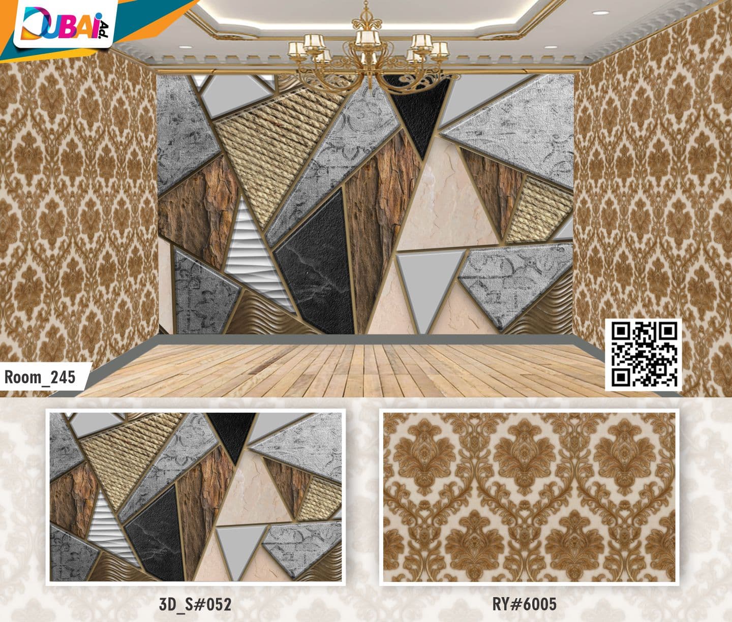 3D Special wallpaper design WP-3D-004 by DubaiAd.
