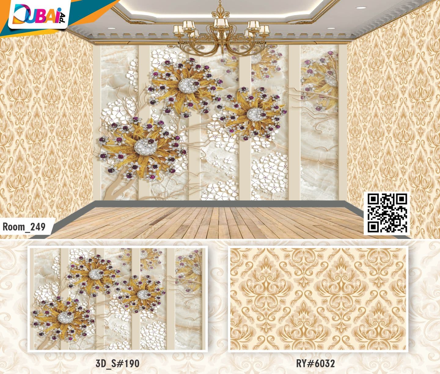3D Special wallpaper design WP-3D-006 by DubaiAd.