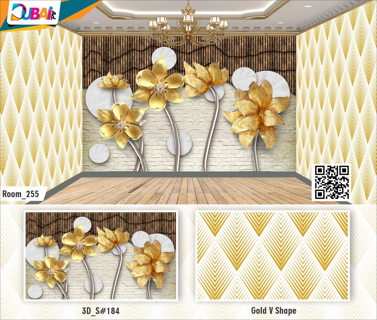 3D Special wallpaper design WP-3D-009 by DubaiAd.