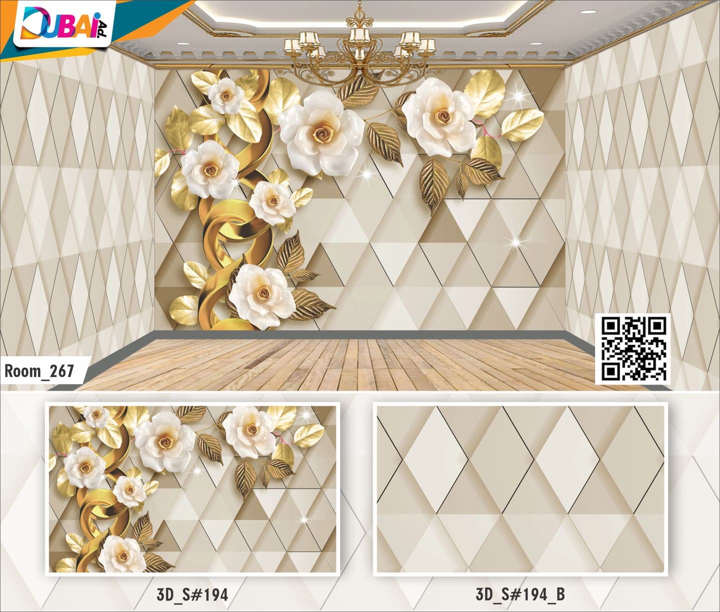 3D Special wallpaper design WP-3D-015 by DubaiAd.