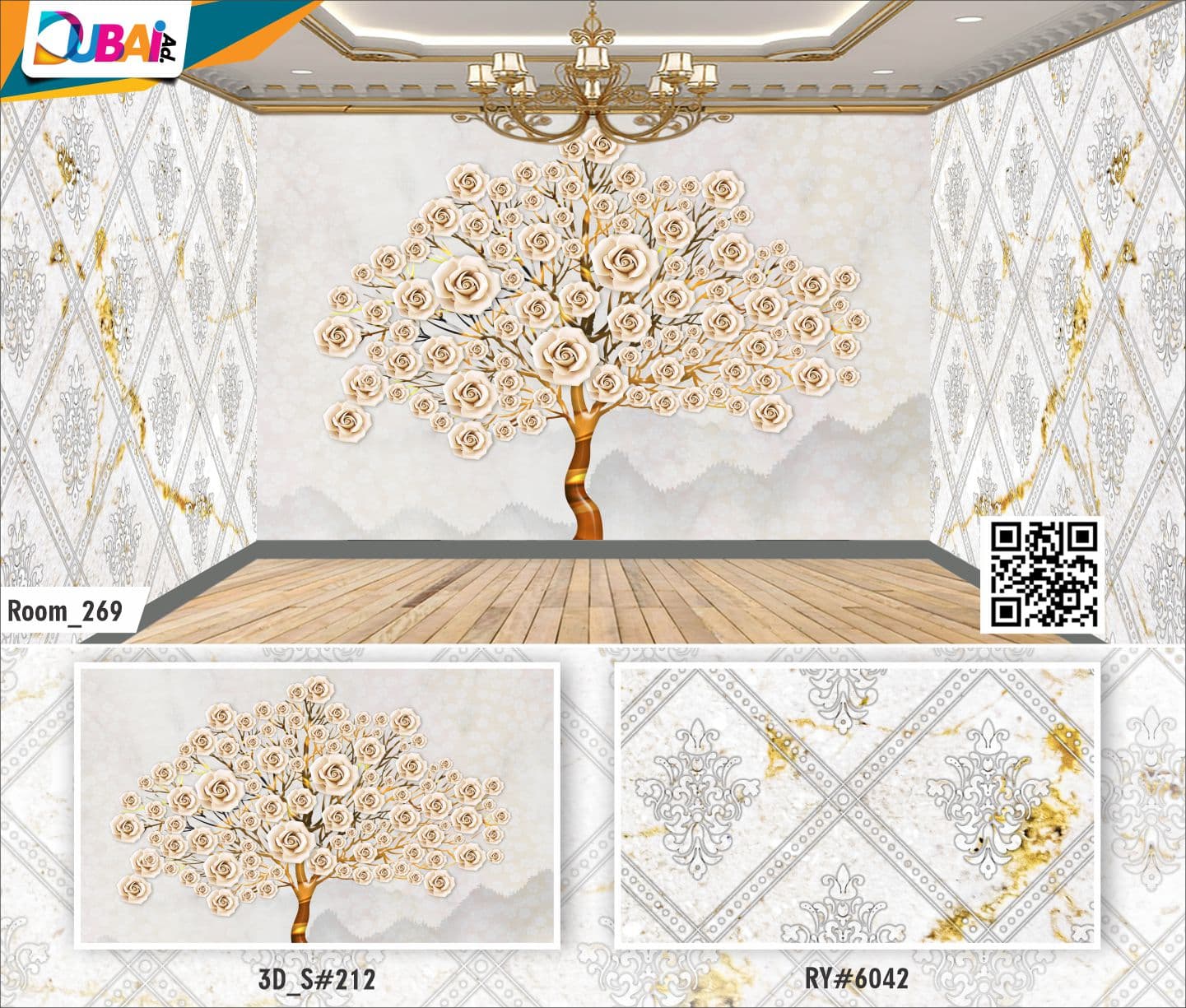 3D Special wallpaper design WP-3D-016 by DubaiAd.