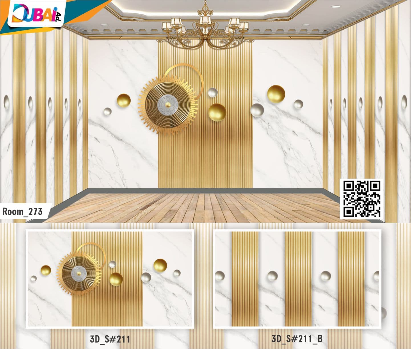 3D Special wallpaper design WP-3D-018 by DubaiAd.