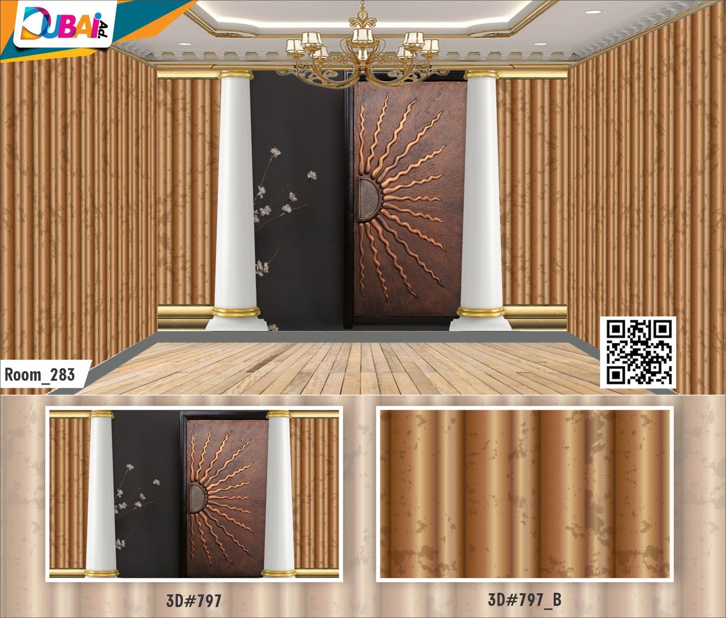3D Special wallpaper design WP-3D-023 by DubaiAd.