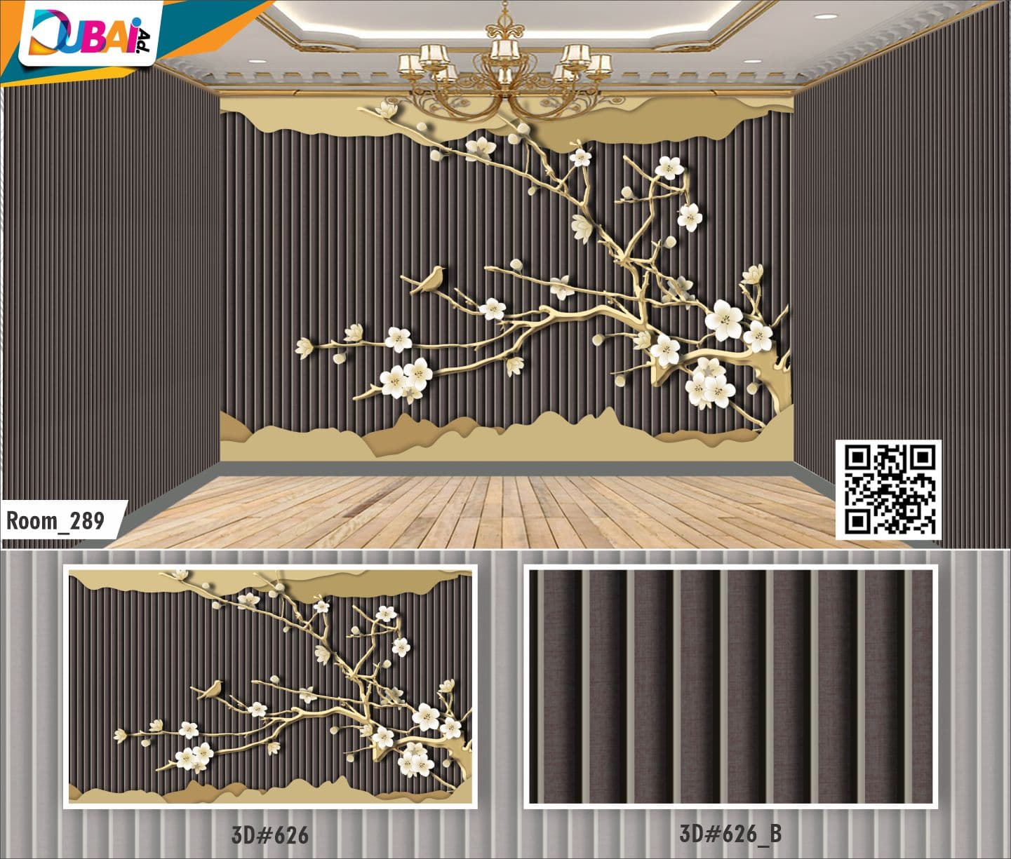 3D Special wallpaper design WP-3D-026 by DubaiAd.