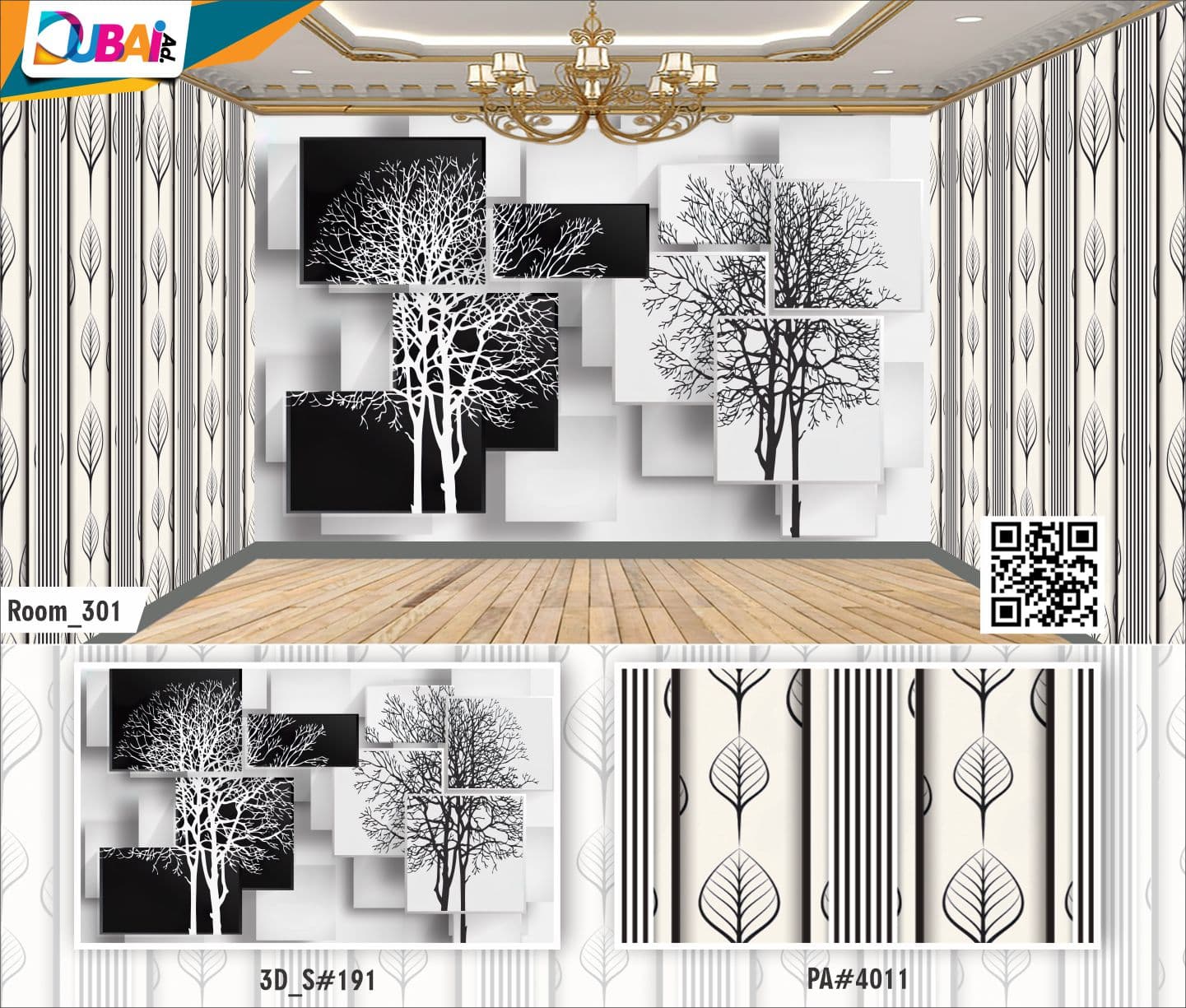 3D Special wallpaper design WP-3D-032 by DubaiAd.