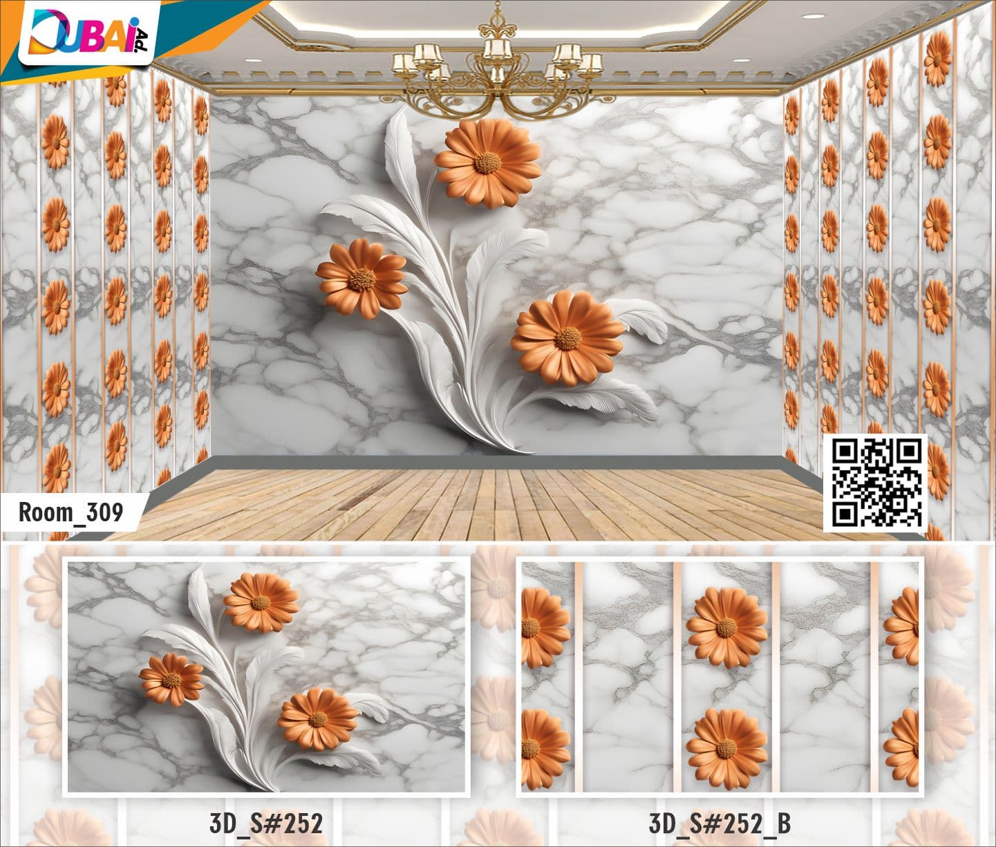 3D Special wallpaper design WP-3D-034 by DubaiAd.