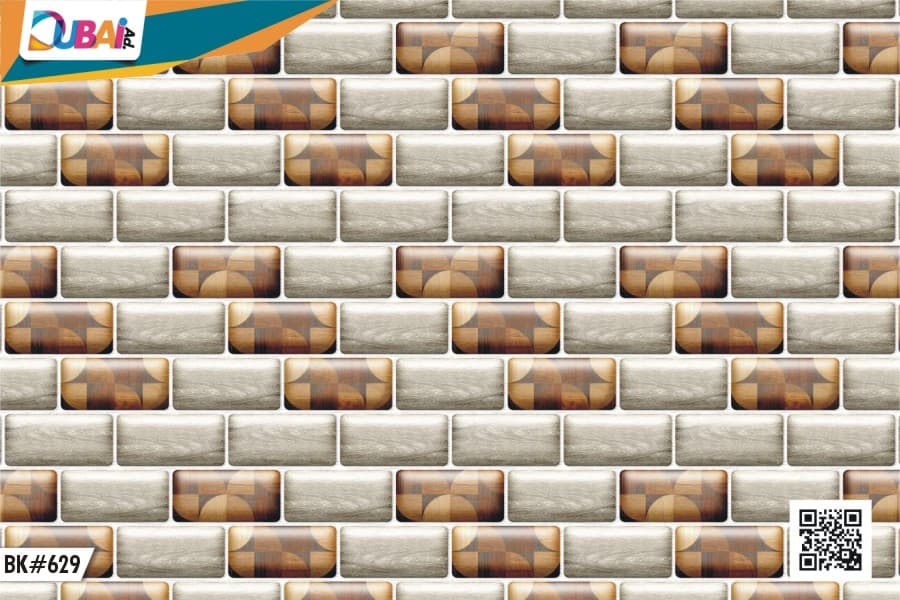 Bricks wallpaper design WP-BRK-014 by DubaiAd.