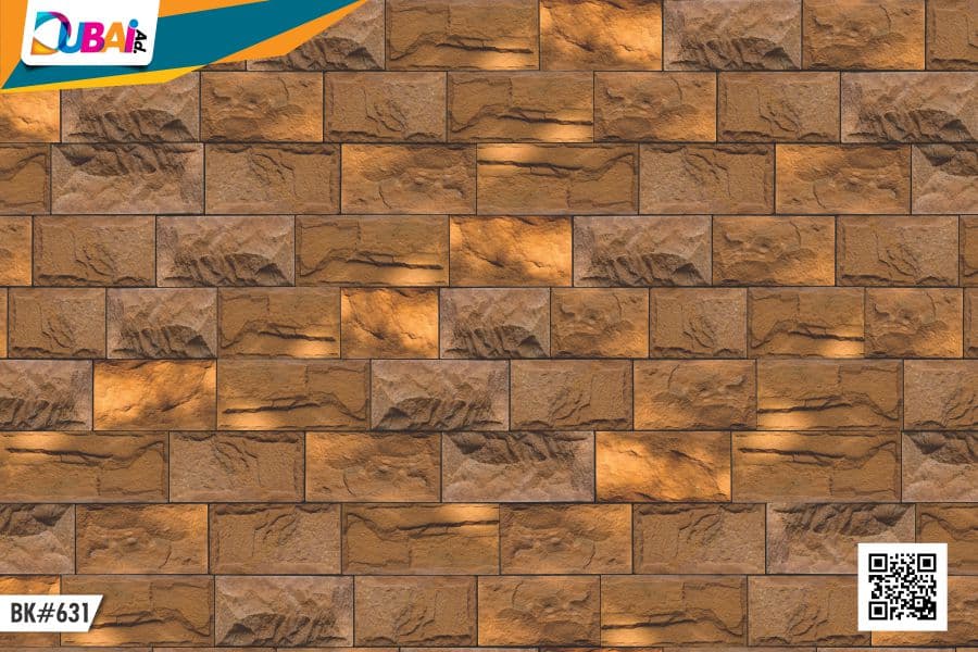 Bricks wallpaper design WP-BRK-015 by DubaiAd.