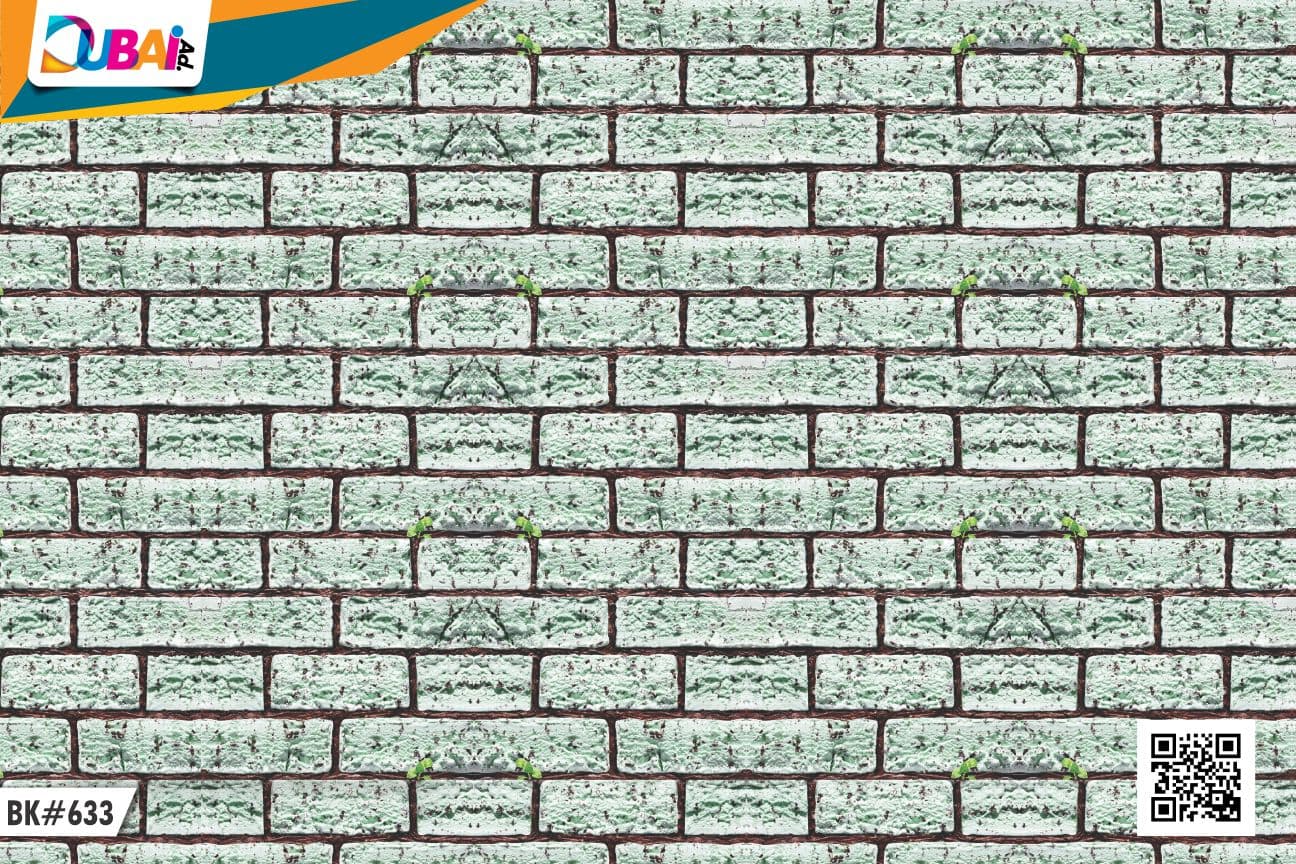 Bricks wallpaper design WP-BRK-016 by DubaiAd.