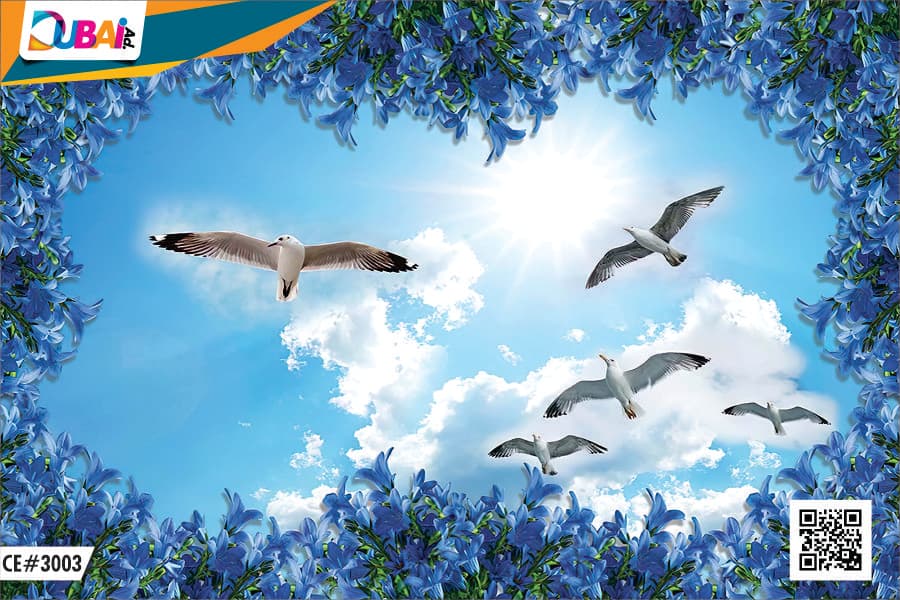 Ceiling Design wallpaper design WP-CEI-002 by DubaiAd.