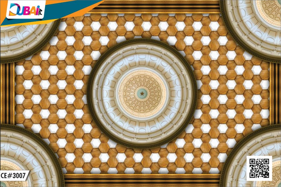Ceiling Design wallpaper design WP-CEI-004 by DubaiAd.
