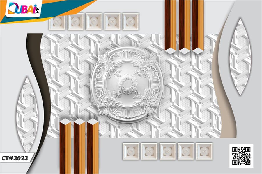 Ceiling Design wallpaper design WP-CEI-009 by DubaiAd.
