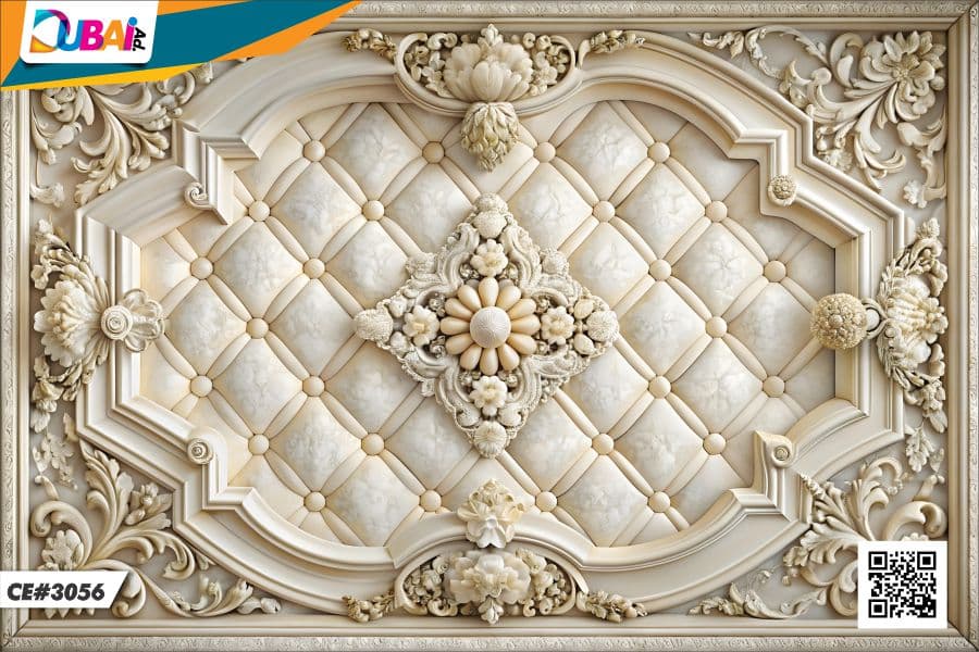 Ceiling Design wallpaper design WP-CEI-023 by DubaiAd.