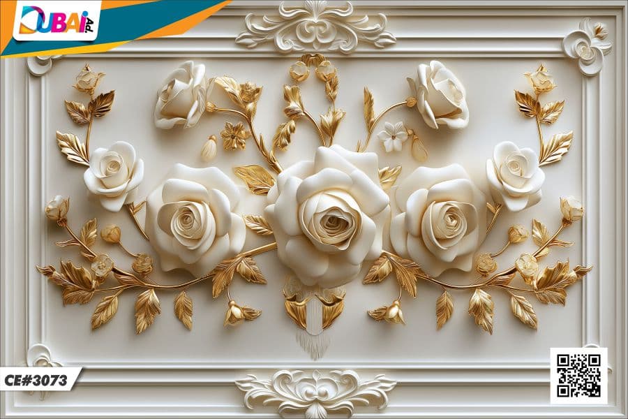 Ceiling Design wallpaper design WP-CEI-026 by DubaiAd.