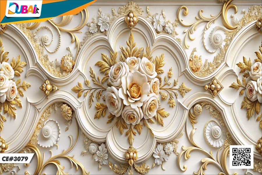 Ceiling Design wallpaper design WP-CEI-027 by DubaiAd.