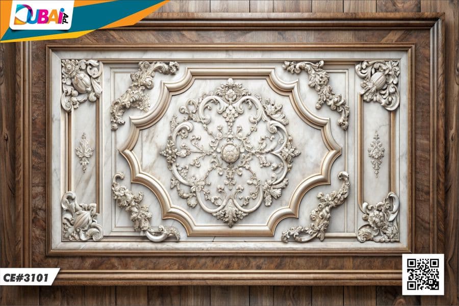 Ceiling Design wallpaper design WP-CEI-033 by DubaiAd.