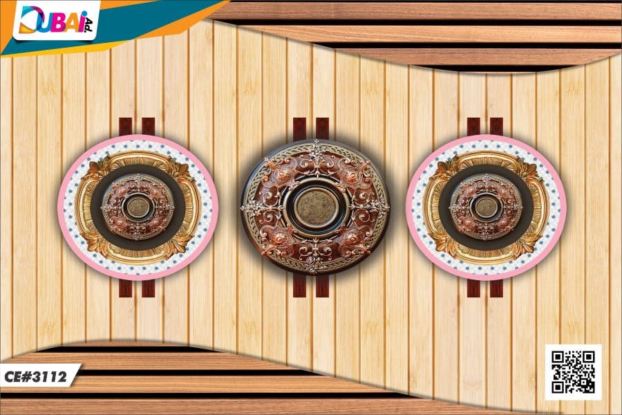 Ceiling Design wallpaper design WP-CEI-036 by DubaiAd.