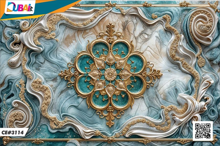 Ceiling Design wallpaper design WP-CEI-037 by DubaiAd.