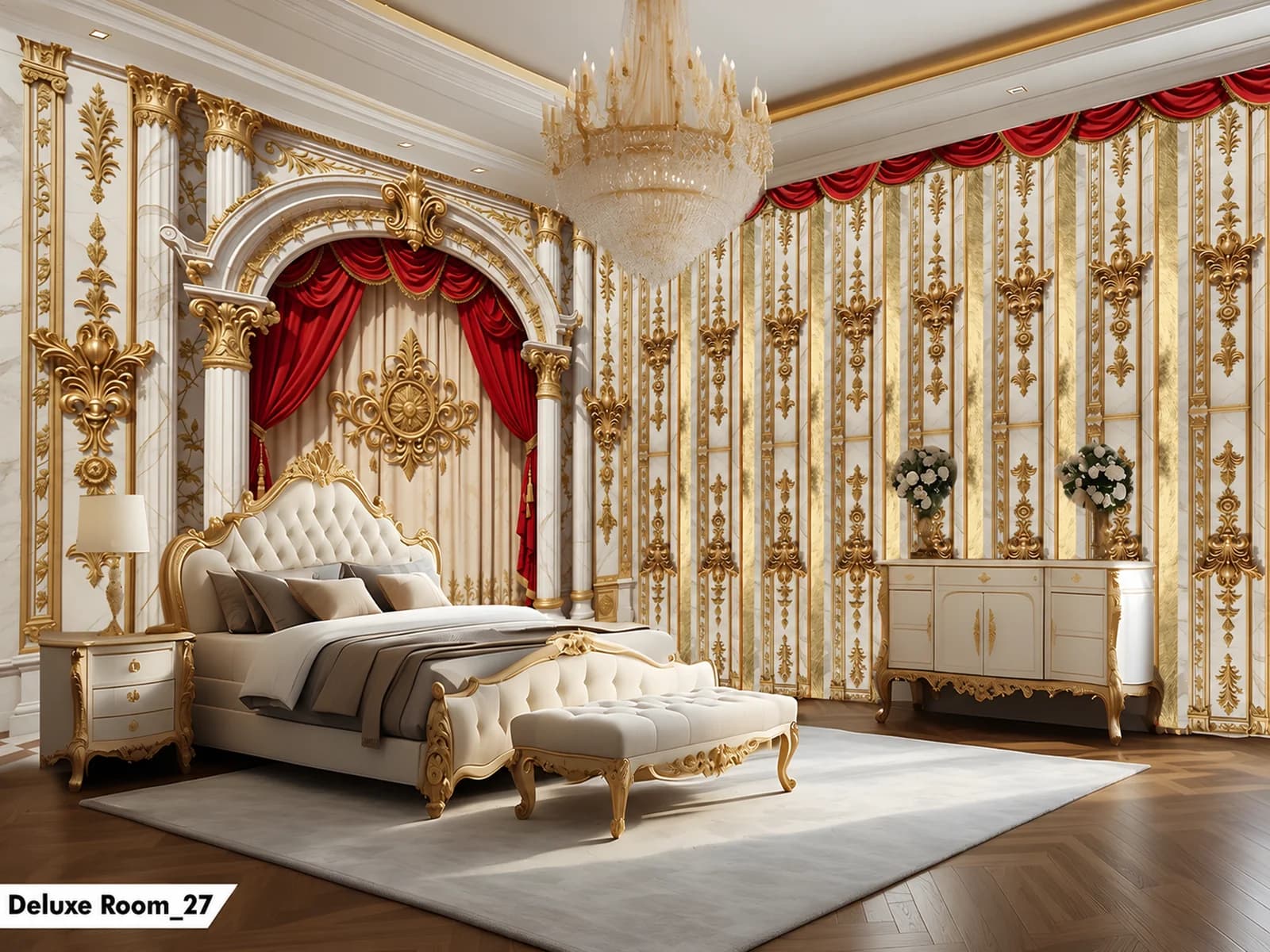 Deluxe wallpaper design WP-DLX-014 by DubaiAd.