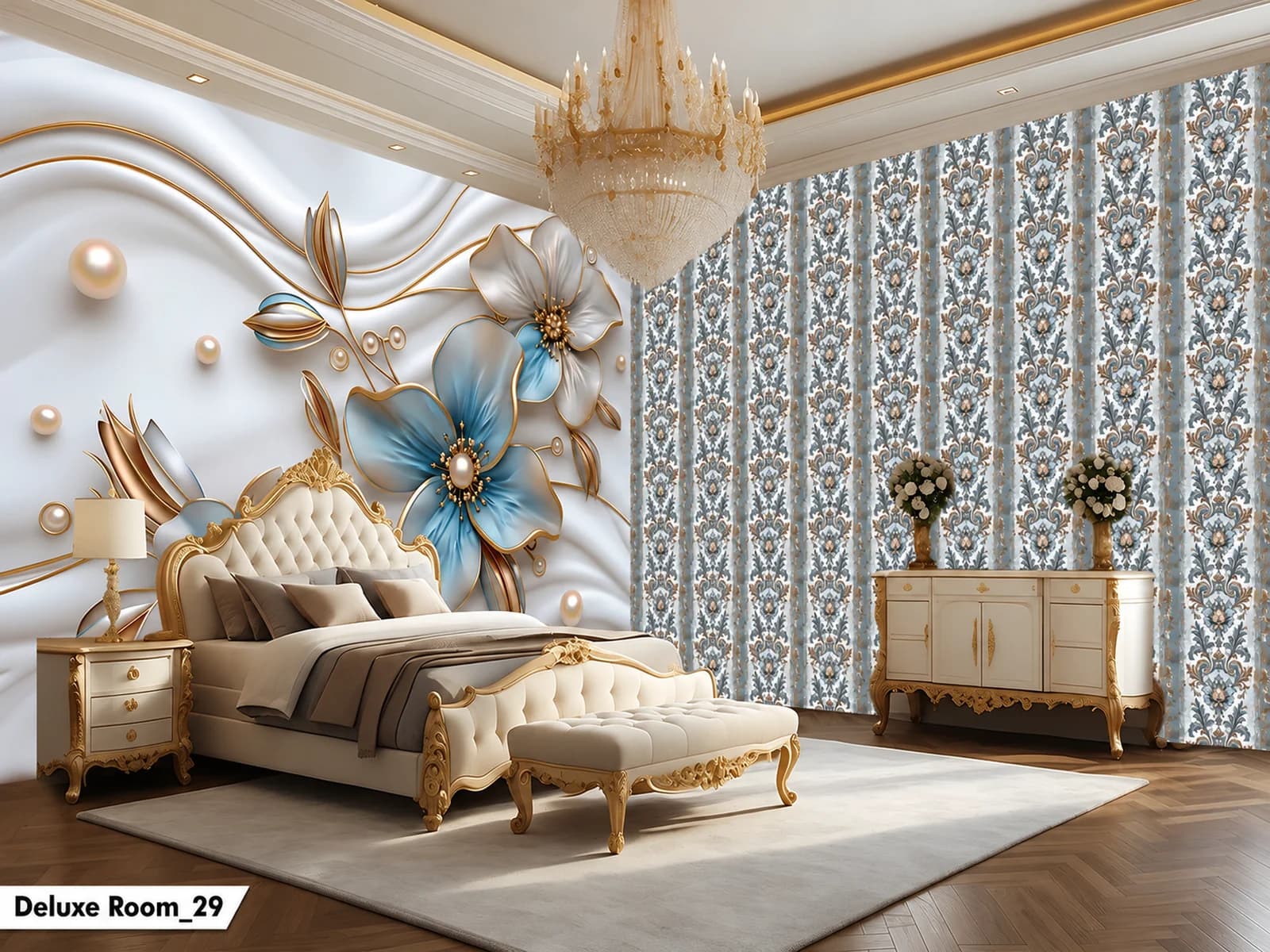 Deluxe wallpaper design WP-DLX-015 by DubaiAd.