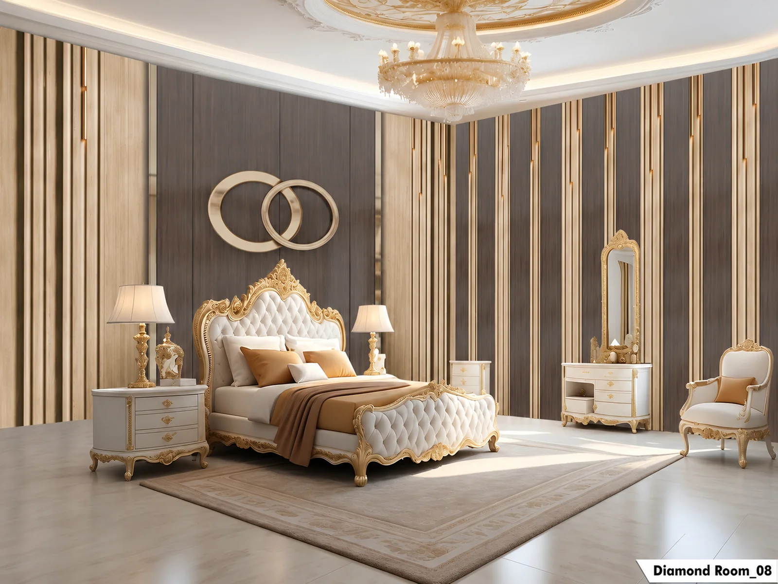 Diamond wallpaper design WP-DIA-009 by DubaiAd.