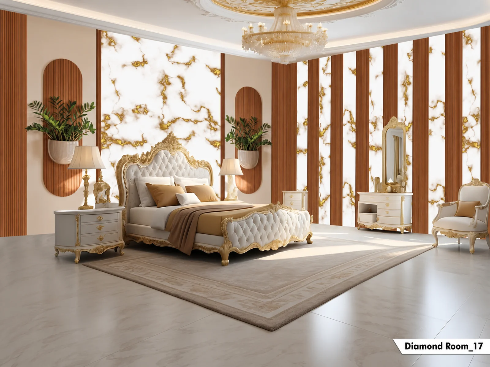 Diamond wallpaper design WP-DIA-013 by DubaiAd.
