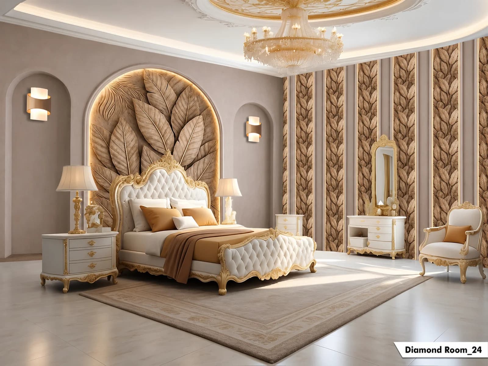 Diamond wallpaper design WP-DIA-016 by DubaiAd.