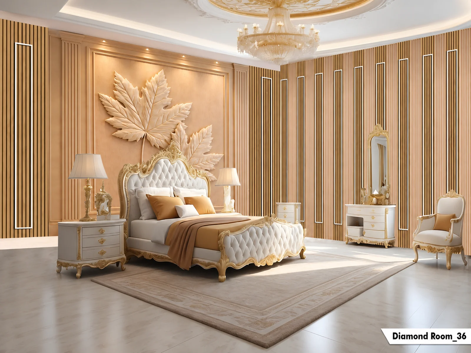 Diamond wallpaper design WP-DIA-021 by DubaiAd.