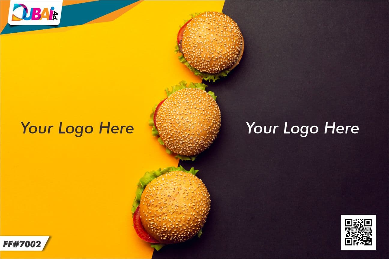 Fast Food wallpaper design WP-FFD-002 by DubaiAd.
