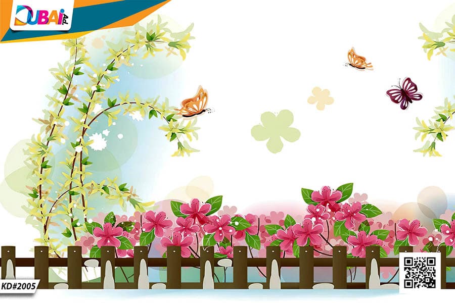 Kids wallpaper design WP-KID-003 by DubaiAd.