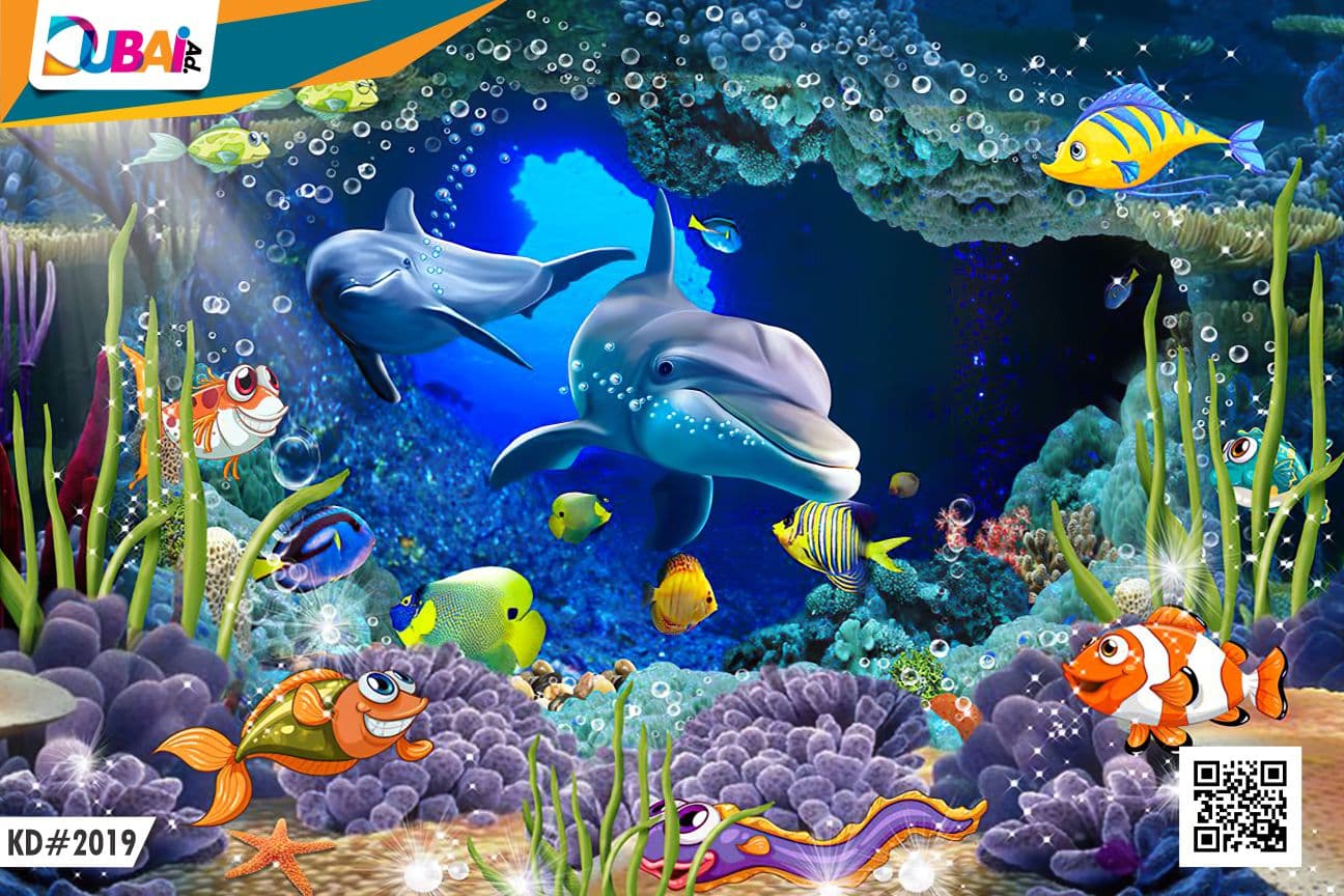 Kids wallpaper design WP-KID-010 by DubaiAd.