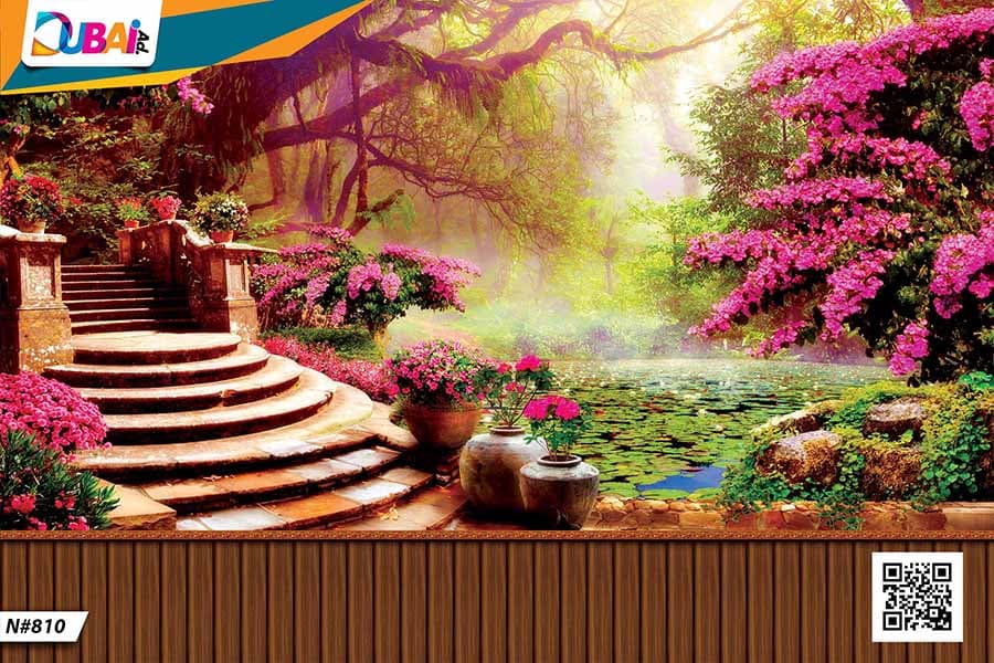 Nature wallpaper design WP-NAT-004 by DubaiAd.