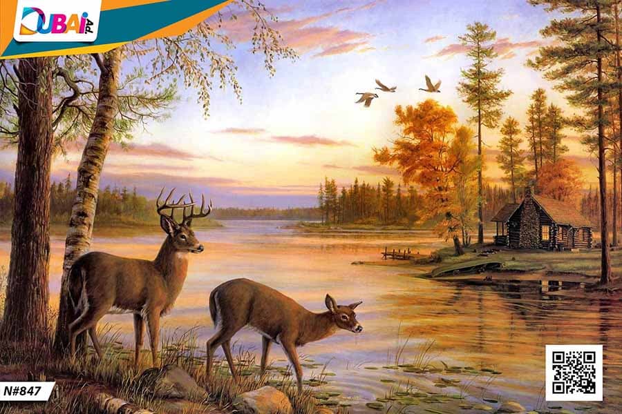 Nature wallpaper design WP-NAT-016 by DubaiAd.