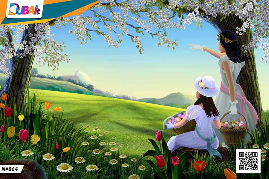 Nature wallpaper design WP-NAT-020 by DubaiAd.