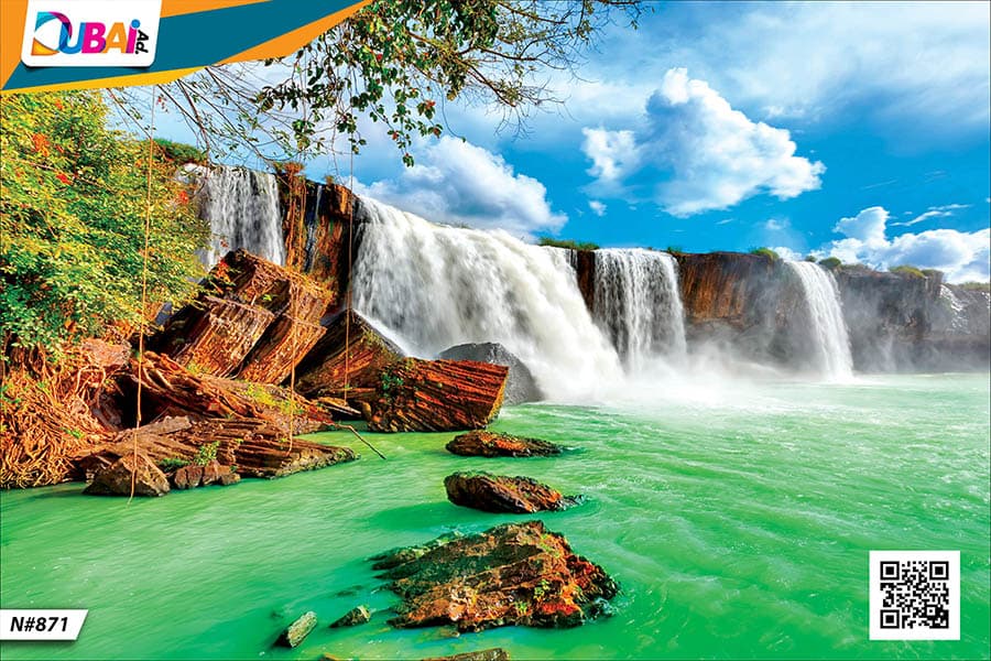 Nature wallpaper design WP-NAT-021 by DubaiAd.