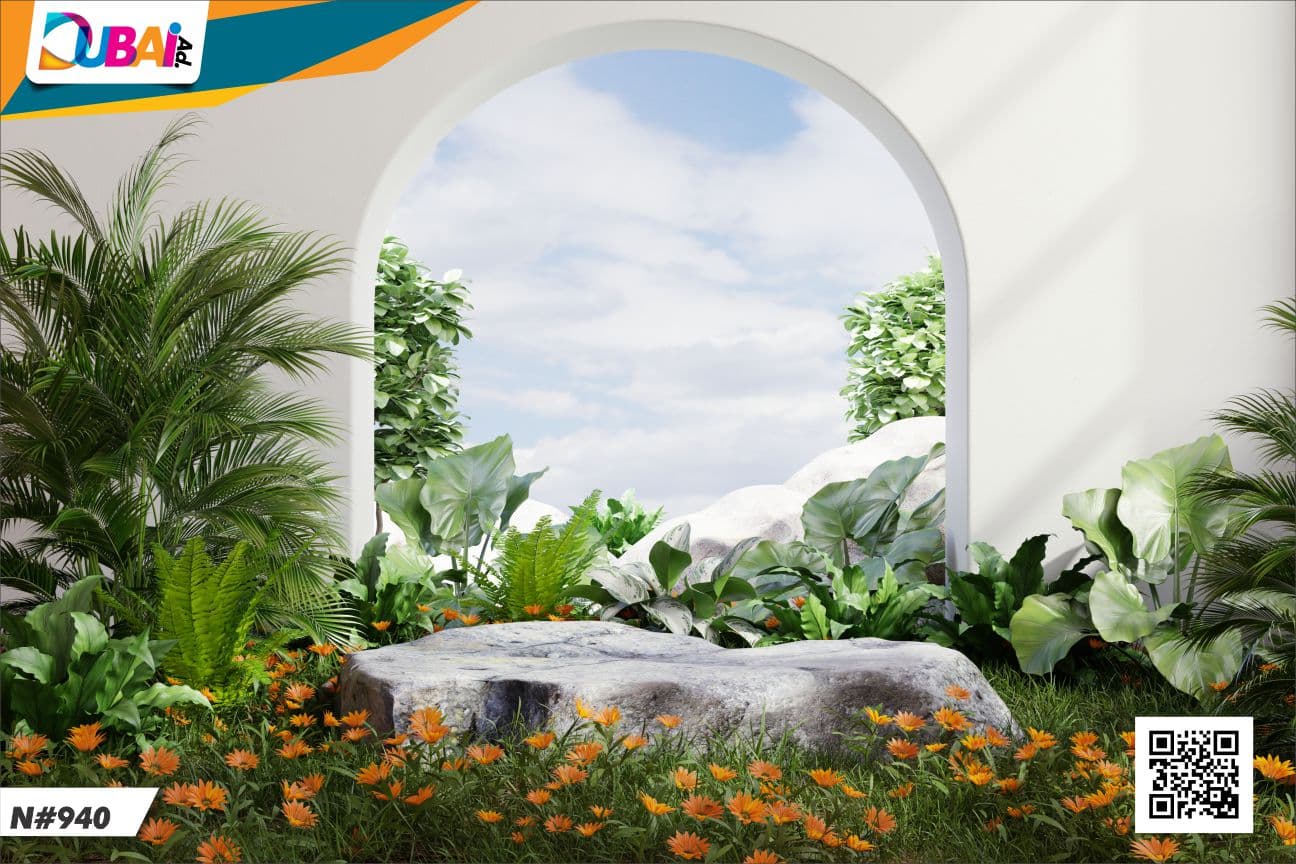 Nature wallpaper design WP-NAT-030 by DubaiAd.