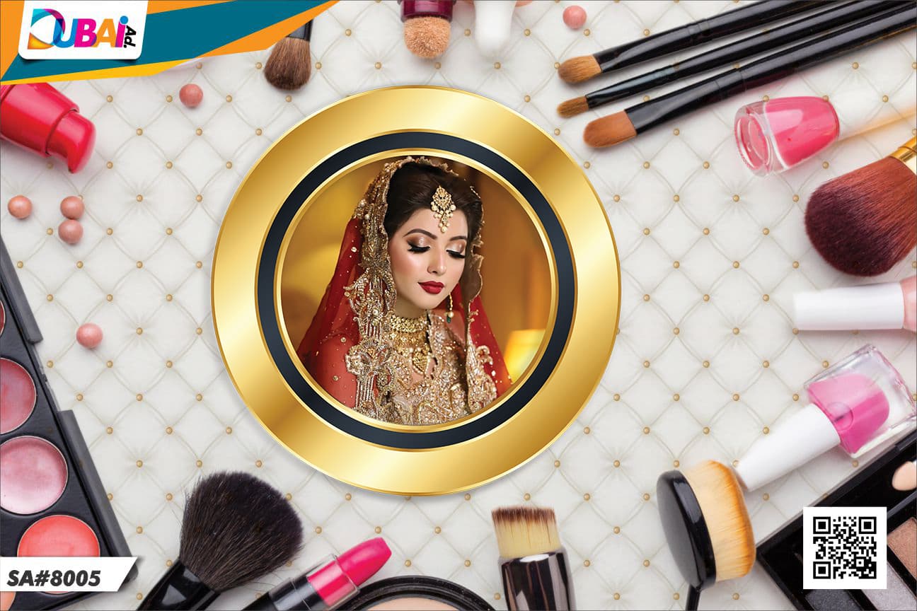 Salon wallpaper design WP-SAL-003 by DubaiAd.