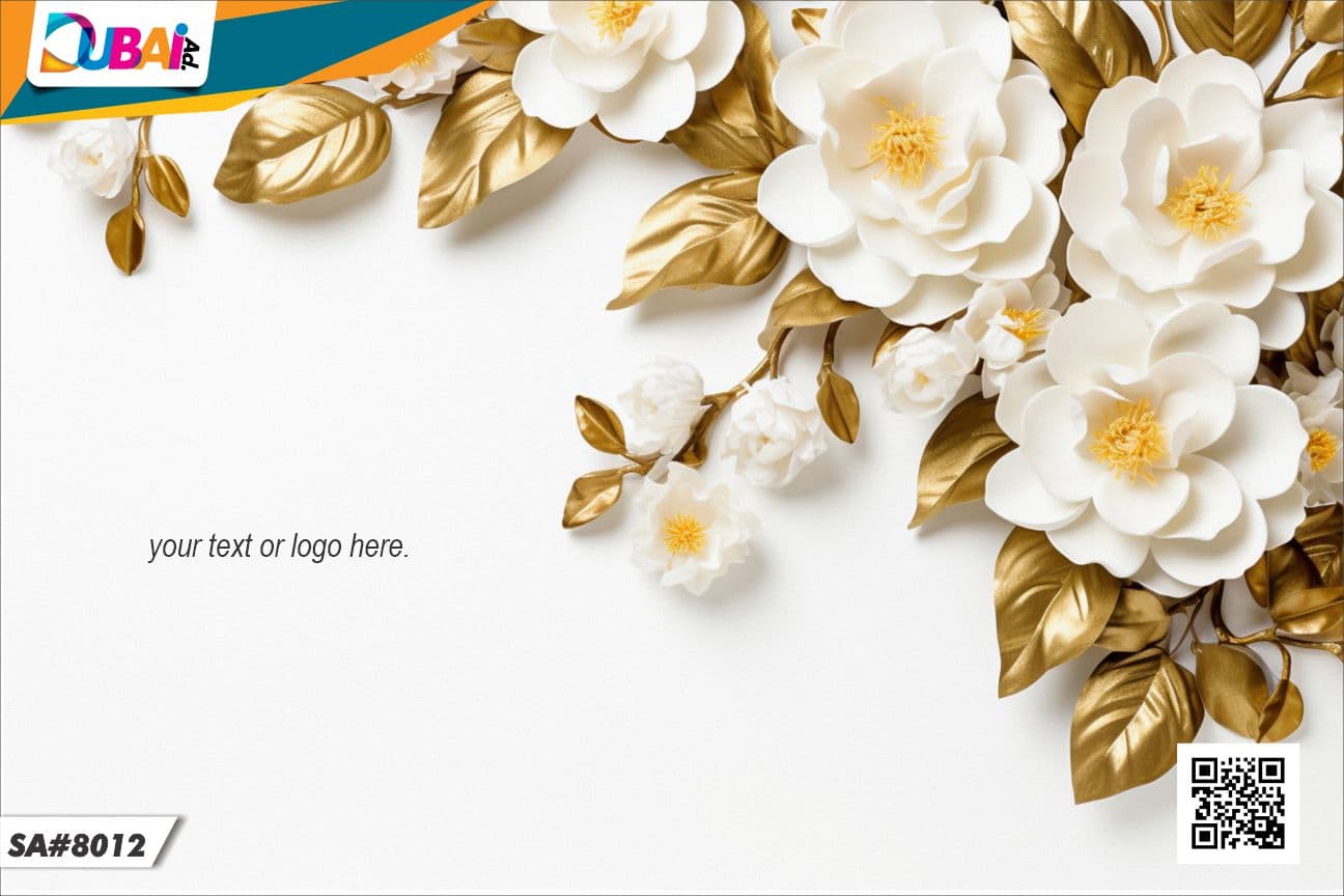 Salon wallpaper design WP-SAL-007 by DubaiAd.