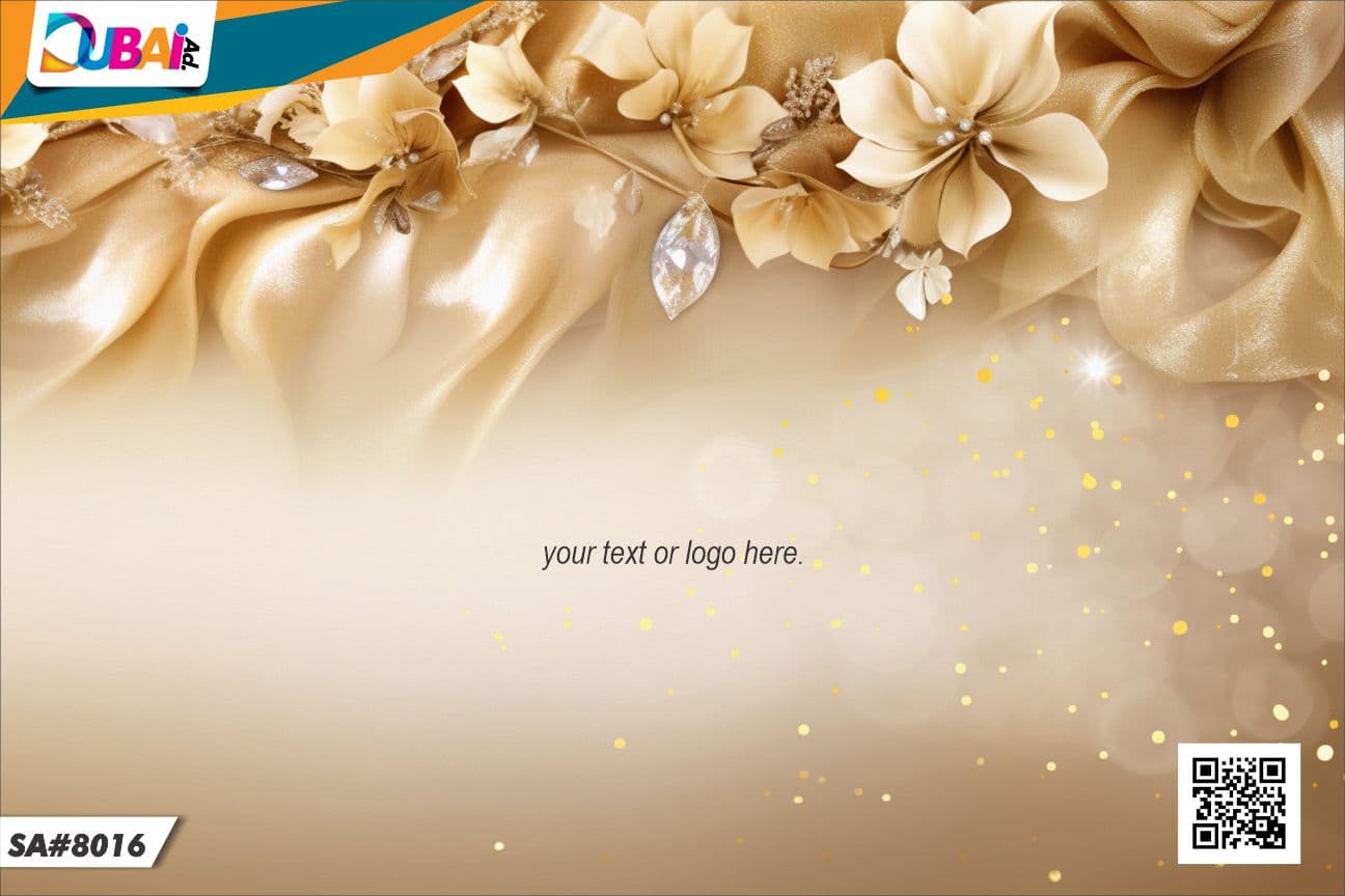 Salon wallpaper design WP-SAL-009 by DubaiAd.