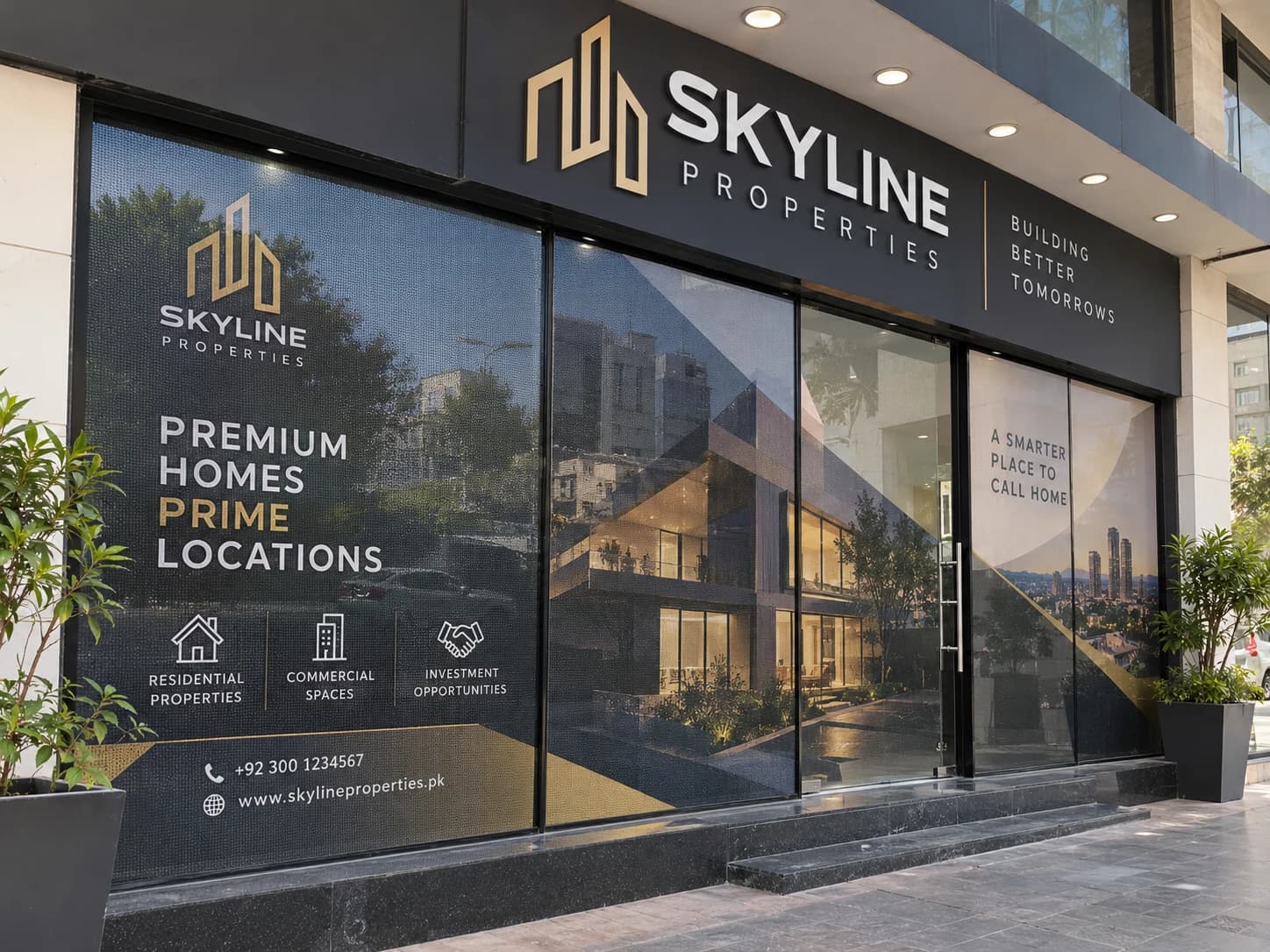 One-Way Vision & Window Graphics by DubaiAd.
